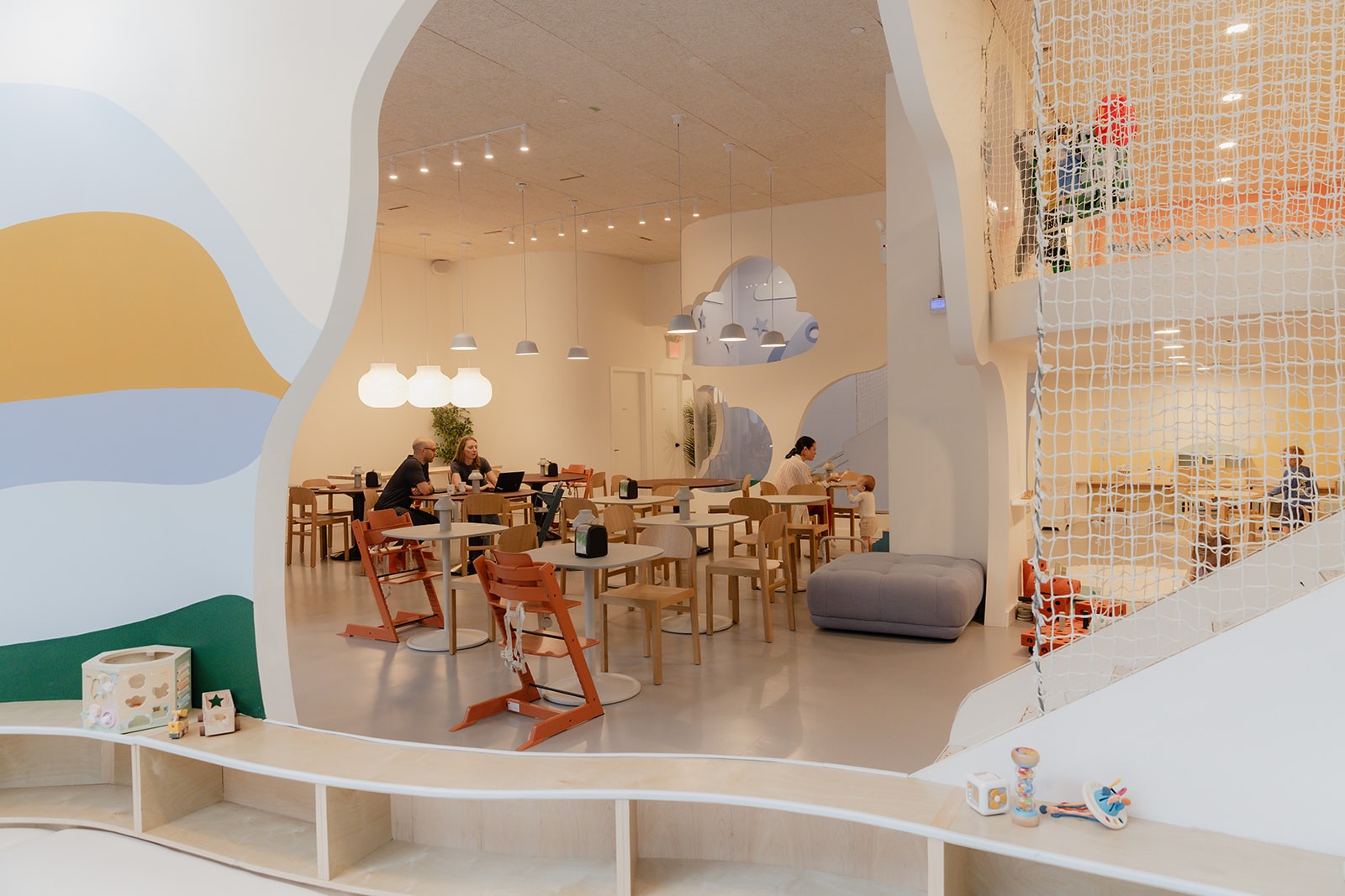 House of Wonder play space interior in Clinton Hill Brooklyn